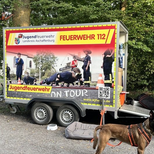 Zeltlager der Jugendfeuerwehr Ldkr. Aschaffenburg - Lagergottesdienst